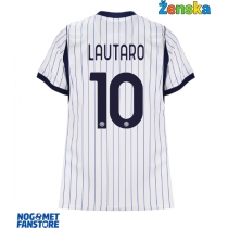 Inter Milan Lautaro Martinez #10 Gostujuci Dres za Ženska 2026-27 Kratak Rukav